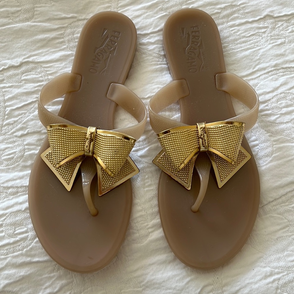 Salvatore Ferragamo jelly sandals